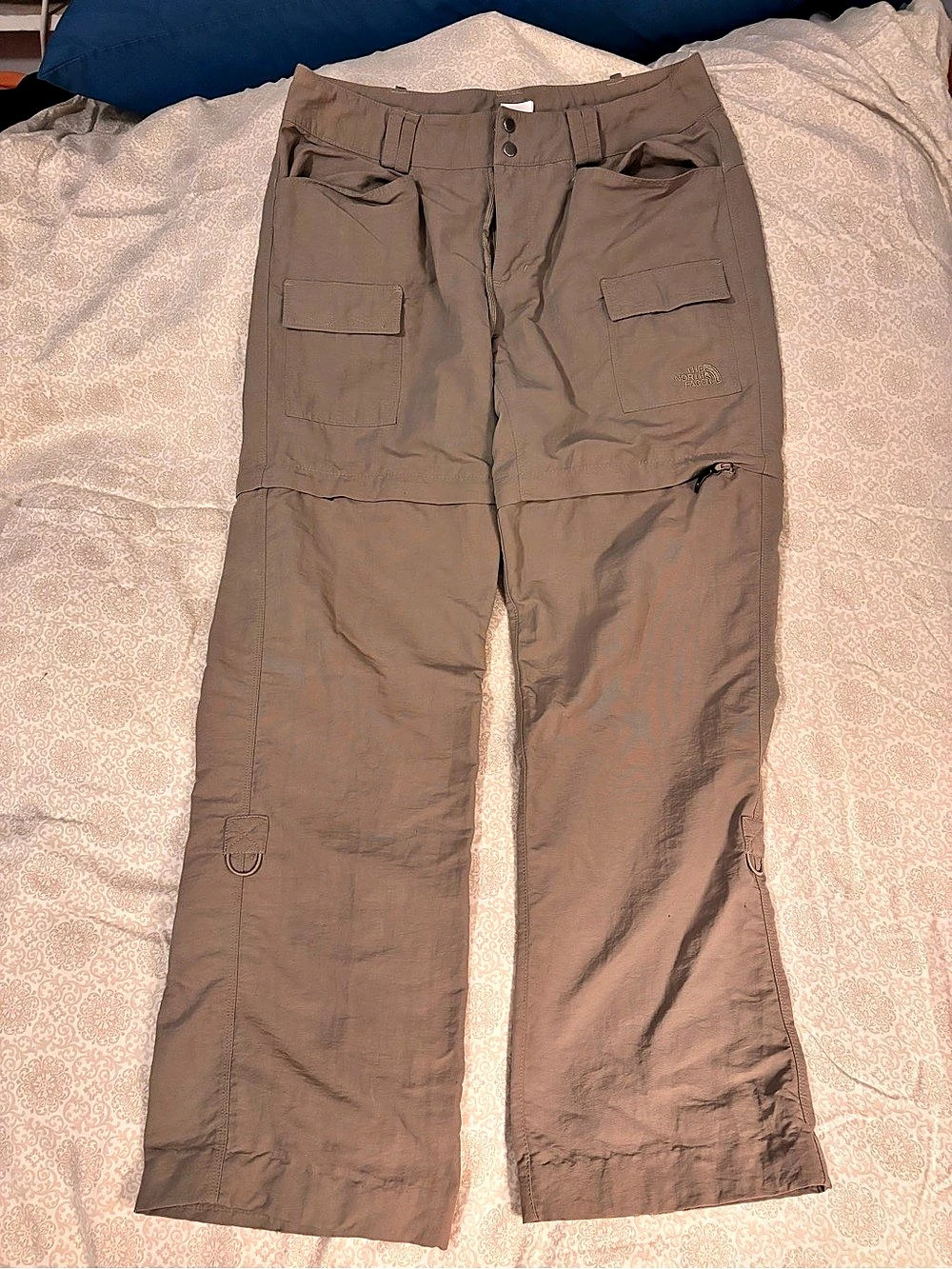 The North Face Paramount Convertible Hiking Pants Brown Size 6